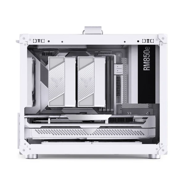 Gabinete Compacto Jonsbo C6 Max M-Atx Branco Usb-C