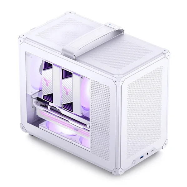 Gabinete Compacto Jonsbo C6 Max M-Atx Branco Usb-C