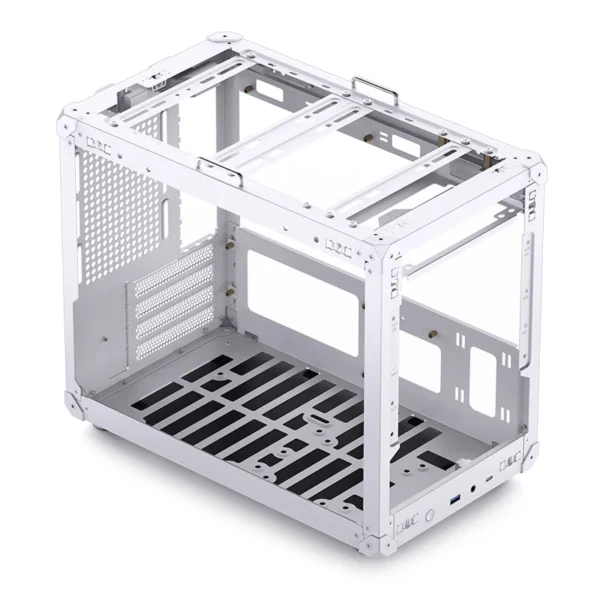 Gabinete Compacto Jonsbo C6 Max M-Atx Branco Usb-C