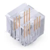 Cooler Ultra Premium Para Processador Jonsbo Hx6280 Dual Tower 81 Cfm Branco