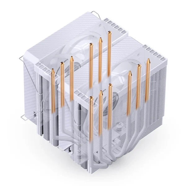 Cooler Ultra Premium Para Processador Jonsbo Hx6280 Dual Tower 81 Cfm Branco