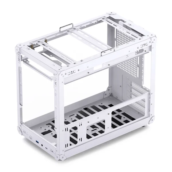 Gabinete Compacto Jonsbo C6 Max M-Atx Branco Usb-C