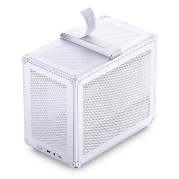 Gabinete Compacto Jonsbo C6 Max M-Atx Branco Usb-C