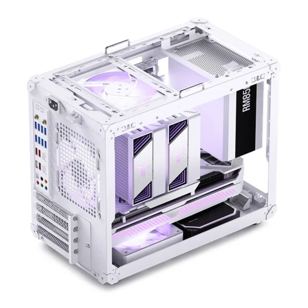Gabinete Compacto Jonsbo C6 Max M-Atx Branco Usb-C