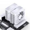 Cooler Ultra Premium Para Processador Jonsbo Hx6280 Dual Tower 81 Cfm Branco