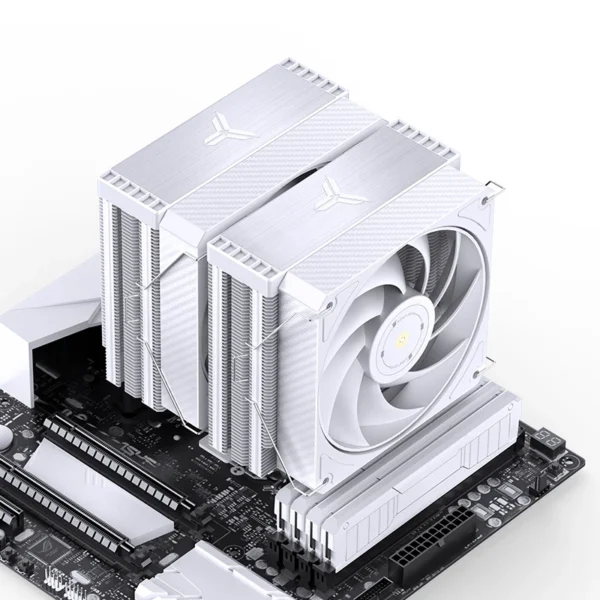 Cooler Ultra Premium Para Processador Jonsbo Hx6280 Dual Tower 81 Cfm Branco
