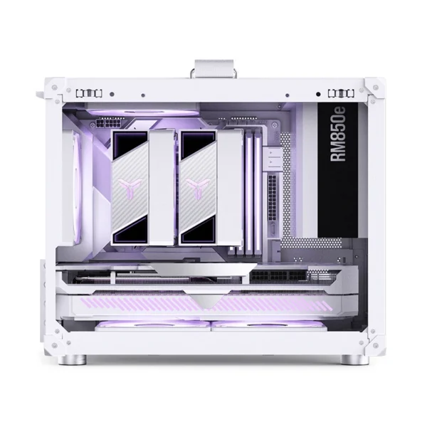 Gabinete Compacto Jonsbo C6 Max M-Atx Branco Usb-C
