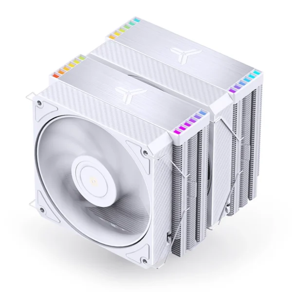 Cooler Ultra Premium Para Processador Jonsbo Hx6280 Dual Tower 81 Cfm Branco