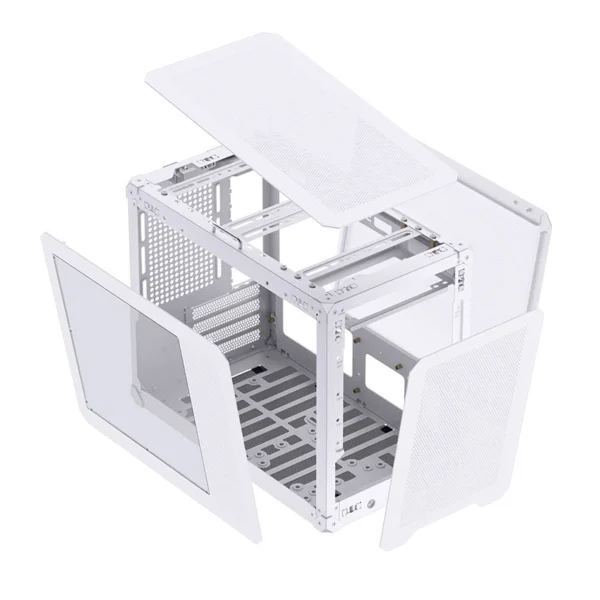 Gabinete Compacto Jonsbo C6 Max M-Atx Branco Usb-C