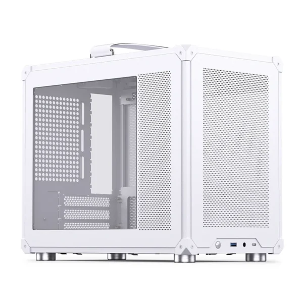 Gabinete Compacto Jonsbo C6 Max M-Atx Branco Usb-C