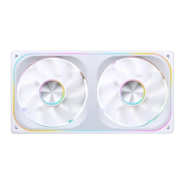 Fan 2 Em 1 Premium Jonsbo Za-240W Argb 240Mm 62 Cfm Pwm Branco