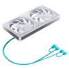 Fan 2 Em 1 Premium Jonsbo Za-240W Argb 240Mm 62 Cfm Pwm Branco