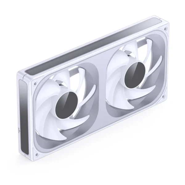 Fan 2 Em 1 Premium Jonsbo Zb-240W Alta Pressão 65 Cfm Argb 240Mm Pwm Branco