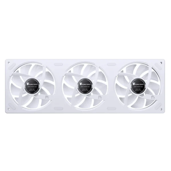 Fan 3 Em 1 Premium Jonsbo Za-360W Argb 360Mm 62 Cfm Pwm Branco