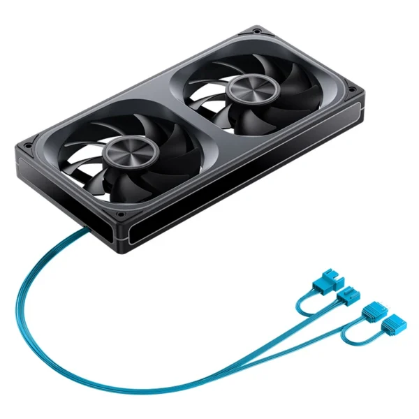 Fan 2 Em 1 Premium Jonsbo Za-240B Argb 240Mm 62 Cfm Pwm Preto