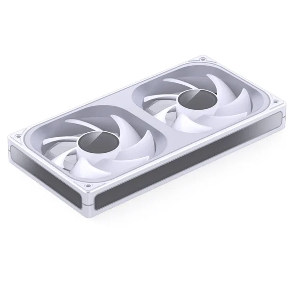 Fan 2 Em 1 Premium Jonsbo Zb-240W Alta Pressão 65 Cfm Argb 240Mm Pwm Branco