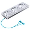 Fan 3 Em 1 Premium Jonsbo Za-360W Argb 360Mm 62 Cfm Pwm Branco