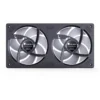 Fan 2 Em 1 Premium Jonsbo Zb-240B Alta Pressão 65 Cfm Argb 240Mm Pwm Preto