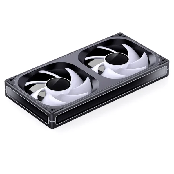 Fan 2 Em 1 Premium Jonsbo Zb-240B Alta Pressão 65 Cfm Argb 240Mm Pwm Preto