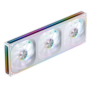 Fan 3 Em 1 Premium Jonsbo Za-360W Argb 360Mm 62 Cfm Pwm Branco