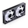 Fan 2 Em 1 Premium Jonsbo Zb-240B Alta Pressão 65 Cfm Argb 240Mm Pwm Preto