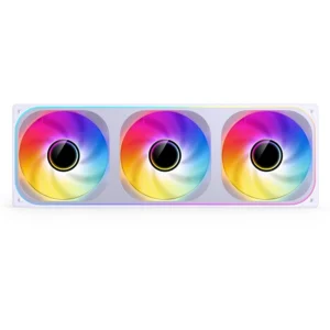 Fan 3 Em 1 Premium Jonsbo Zb-360W Alta Pressão 65 Cfm Argb 360Mm Pwm Branco