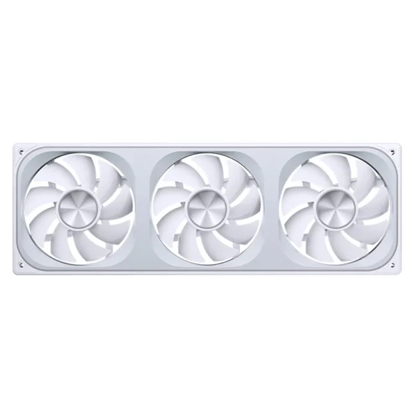 Fan 3 Em 1 Premium Jonsbo Za-360W Argb 360Mm 62 Cfm Pwm Branco