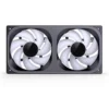 Fan 2 Em 1 Premium Jonsbo Zb-240B Alta Pressão 65 Cfm Argb 240Mm Pwm Preto