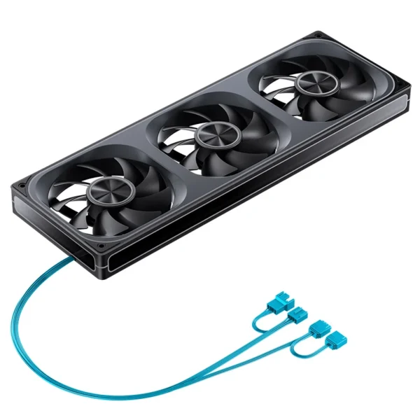 Fan 3 Em 1 Premium Jonsbo Za-360B Argb 360Mm 62 Cfm Pwm Preto
