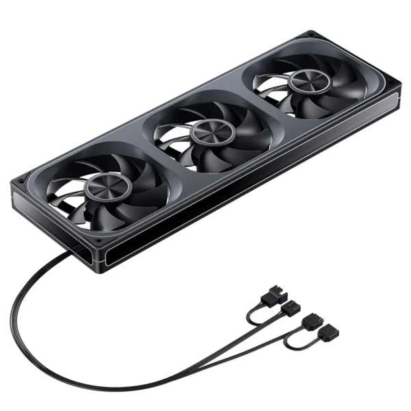 Fan 3 Em 1 Premium Jonsbo Za-360B Argb 360Mm 62 Cfm Pwm Preto