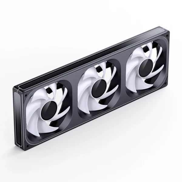 Fan 3 Em 1 Premium Jonsbo Zb-360B Alta Pressão 65 Cfm Argb 360Mm Pwm Preto