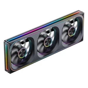 Fan 3 Em 1 Premium Jonsbo Za-360B Argb 360Mm 62 Cfm Pwm Preto
