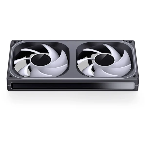 Fan 2 Em 1 Premium Jonsbo Zb-240B Alta Pressão 65 Cfm Argb 240Mm Pwm Preto