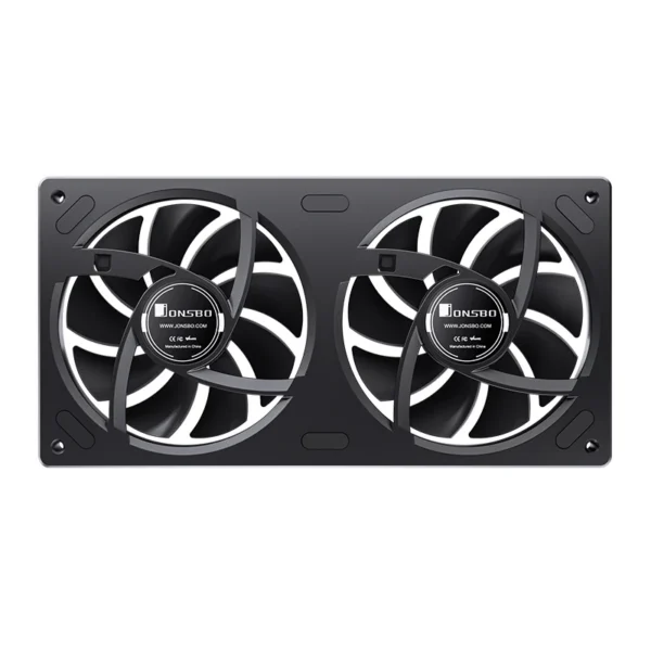 Fan 2 Em 1 Premium Jonsbo Za-240B Argb 240Mm 62 Cfm Pwm Preto