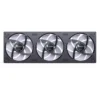 Fan 3 Em 1 Premium Jonsbo Zb-360B Alta Pressão 65 Cfm Argb 360Mm Pwm Preto