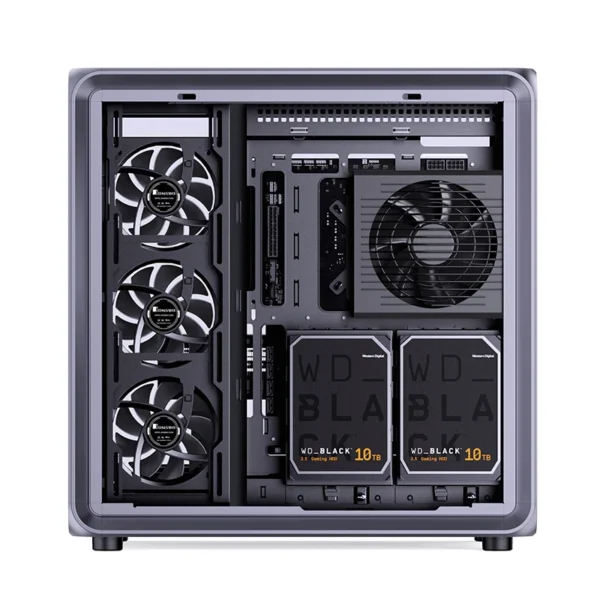 Gabinete Premium Jonsbo Bo400 Atx Panorâmico Preto