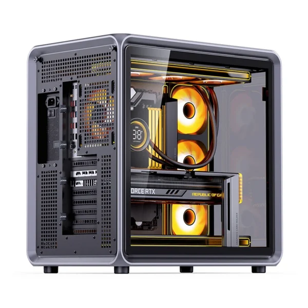Gabinete Premium Jonsbo Bo400 Atx Panorâmico Preto