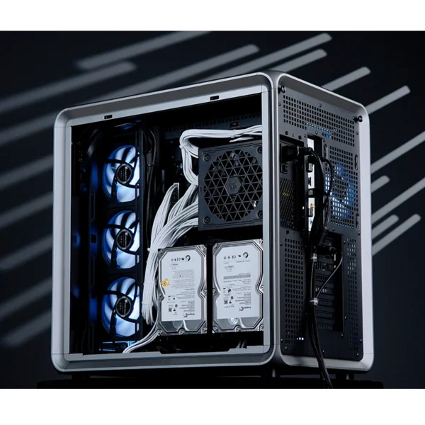 Gabinete Premium Jonsbo Bo400 Atx Panorâmico Preto