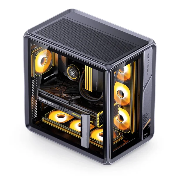 Gabinete Premium Jonsbo Bo400 Atx Panorâmico Preto