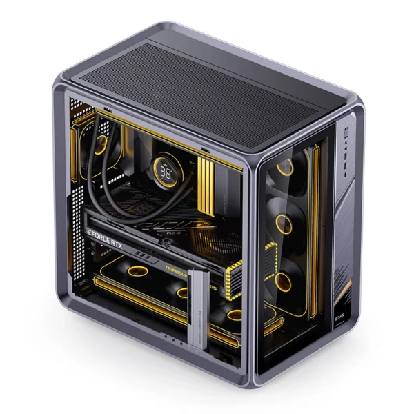 Gabinete Premium Jonsbo Bo400 Atx Panorâmico Preto