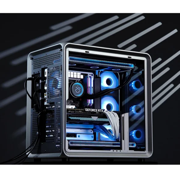 Gabinete Premium Jonsbo Bo400 Atx Panorâmico Preto
