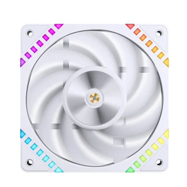 Fan Cooler Jonsbo Hf2-120W Alta Performance 80 Cfm Argb Pwm Branco