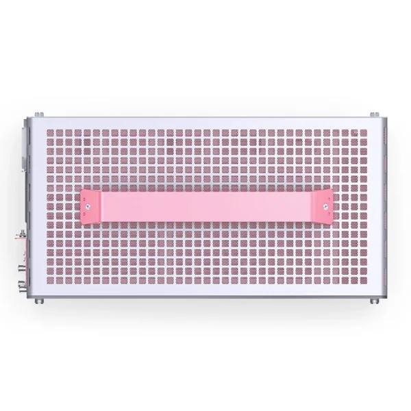 Gabinete Premium Jonsbo Z20 M-Atx Rosa E Branco Com Alça