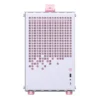Gabinete Premium Jonsbo Z20 M-Atx Rosa E Branco Com Alça