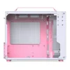 Gabinete Premium Jonsbo Z20 M-Atx Rosa E Branco Com Alça