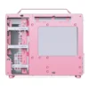 Gabinete Premium Jonsbo Z20 M-Atx Rosa E Branco Com Alça