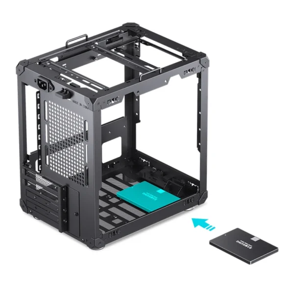 Gabinete Compacto Jonsbo C6 Itx Preto Usb-C