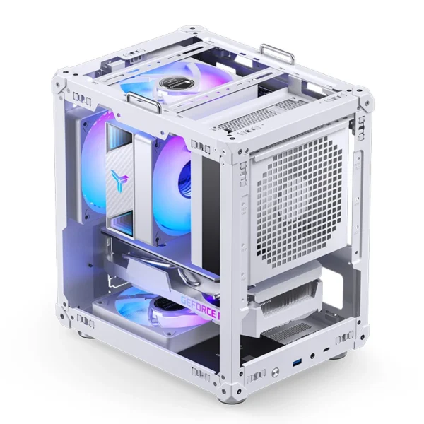 Gabinete Compacto Jonsbo C6 Itx Branco Usb-C