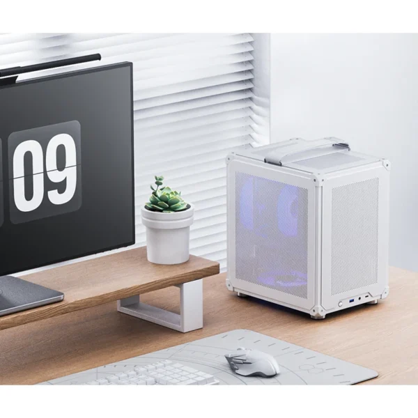 Gabinete Compacto Jonsbo C6 Itx Branco Usb-C