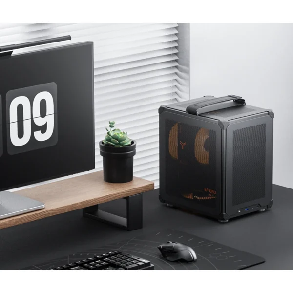 Gabinete Compacto Jonsbo C6 Itx Preto Usb-C